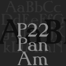P22 PanAm font family