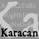 Karacan Schriftfamilie