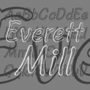 Everett Mill font family