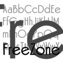 Free Zone font family