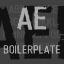 Boilerplate Familia tipográfica