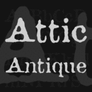 Attic Antique font family