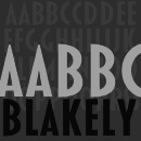 Blakely font family