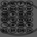 USF Auto National ID Plates Familia tipográfica
