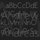 Andrew Andreas font family
