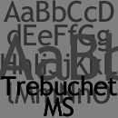 Trebuchet MS font family