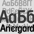 Ariergard™ font family