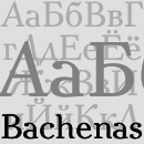 Bachenas Schriftfamilie