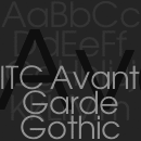 ITC Avant Garde Gothic® font family