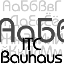 ITC Bauhaus® font family