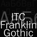 ITC Franklin Gothic™ Schriftfamilie