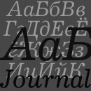 Journal font family