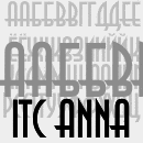 ITC Anna™ font family