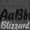 Blizzard font family