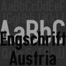 Engschrift Austria Schriftfamilie