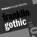 Franklin Gothic™ font family
