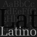 Latino font family