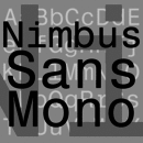 Nimbus Mono™ Schriftfamilie