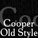 Cooper Old Style Schriftfamilie