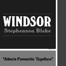 Windsor™ Schriftfamilie