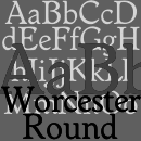 Worcester Round font family