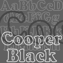 Cooper Black™ font family