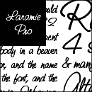 Laramie font family