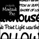 Montauk™ font family