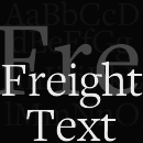 Freight Text font family