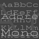 Adore Mono font family