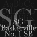 SG Baskerville™ No. 1 SB Schriftfamilie