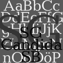 SG Candida® SB font family