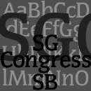 SG Congress SB™ Familia tipográfica