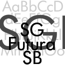 SG Futura® SB font family