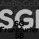 SG Frankfurter™ SB font family