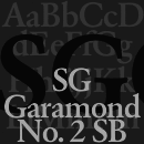 SG Garamond No. 2 SB famille de polices