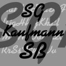 SG Kaufmann SB® font family