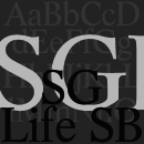 SG Life® SB famille de polices
