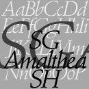 SG Amalthea SH™ Schriftfamilie