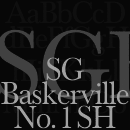 SG Baskerville™ No. 1 SH Schriftfamilie
