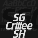 SG Crillee SH™ Familia tipográfica