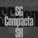 SG Compacta SH™ font family