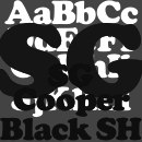 SG Cooper Black™ SH font family