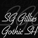 SG Gillies Gothic SH™ font family