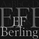 EF Berling™ font family