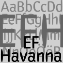 EF Havanna™ font family