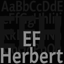 EF Herbert™ font family