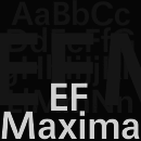 EF Maxima™ font family