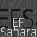 EF Sahara™ font family