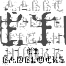 EF Badblocks™ font family